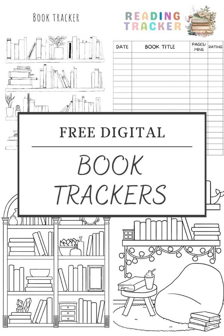 free printable book tracker