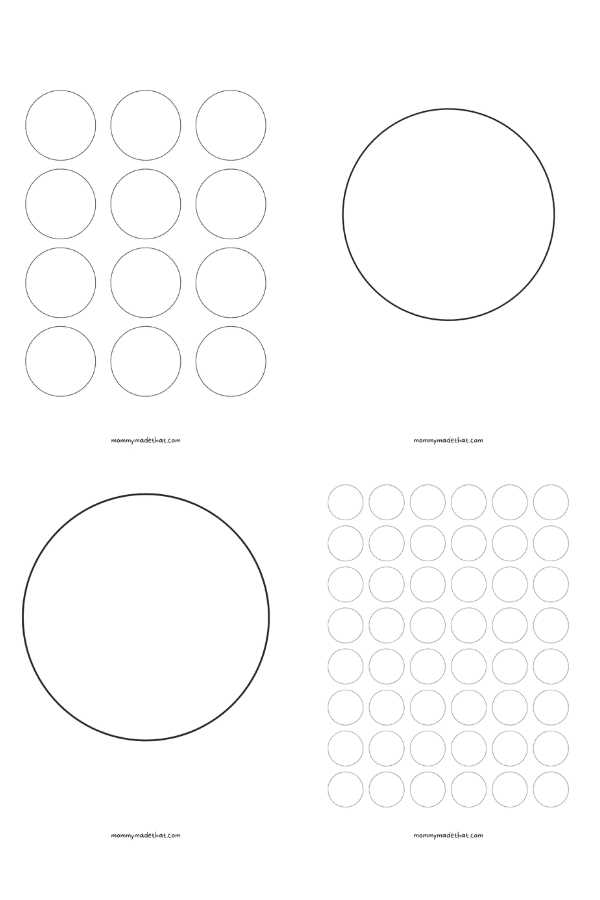 free printable circles