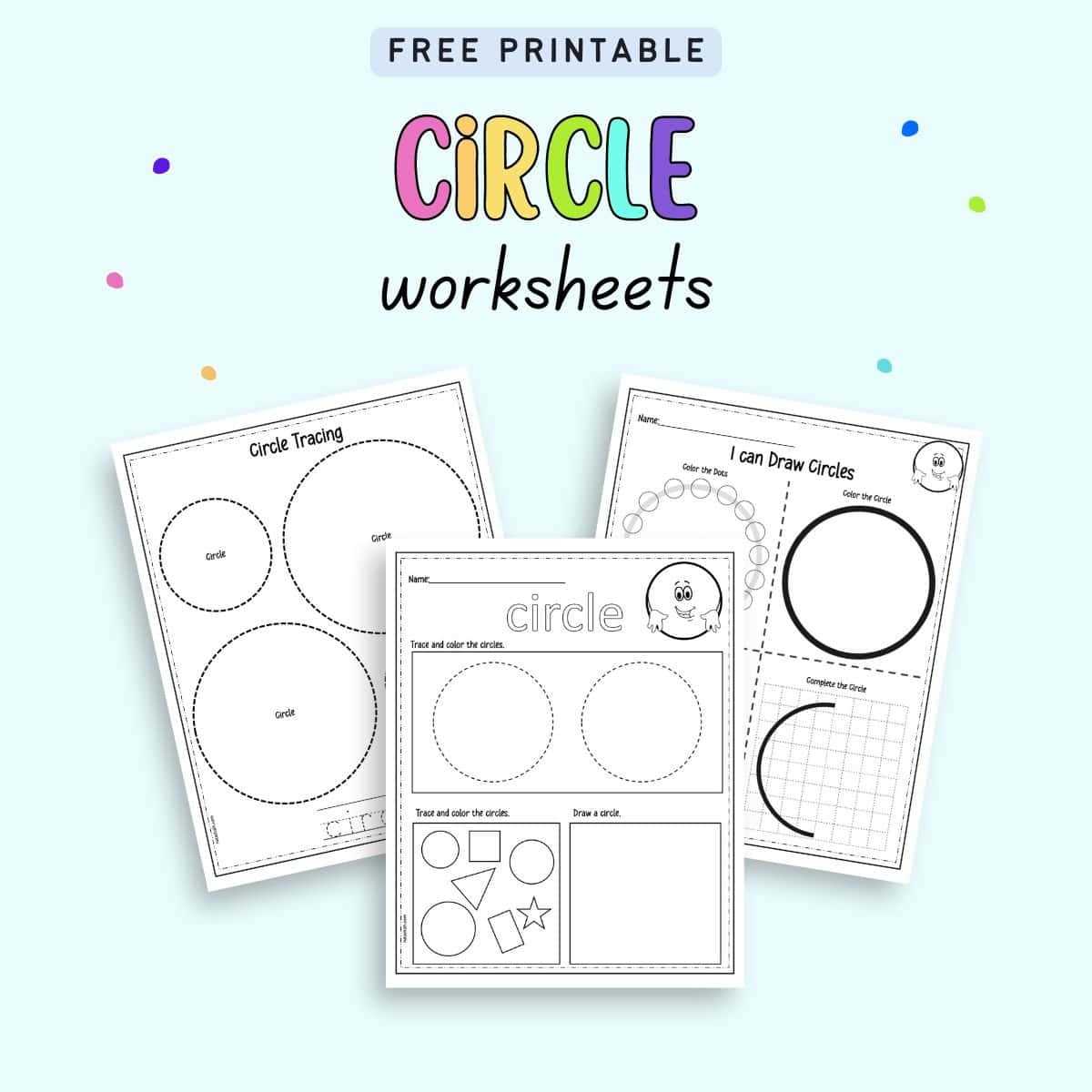 free printable circles