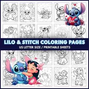 free printable coloring pages stitch