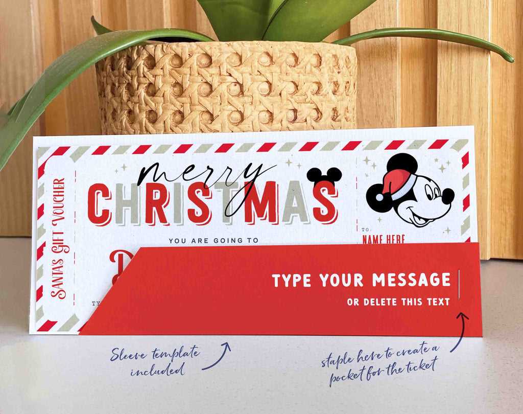 free printable disneyland tickets