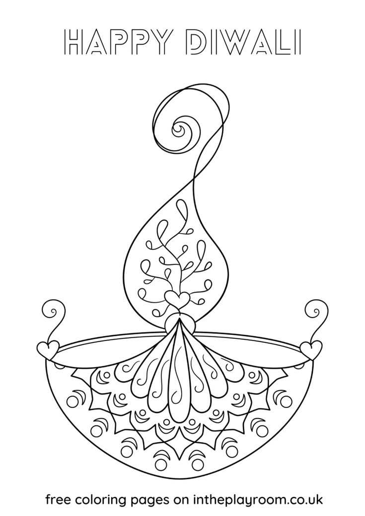 free printable diwali coloring pages printable free printable diwali coloring pages printable
