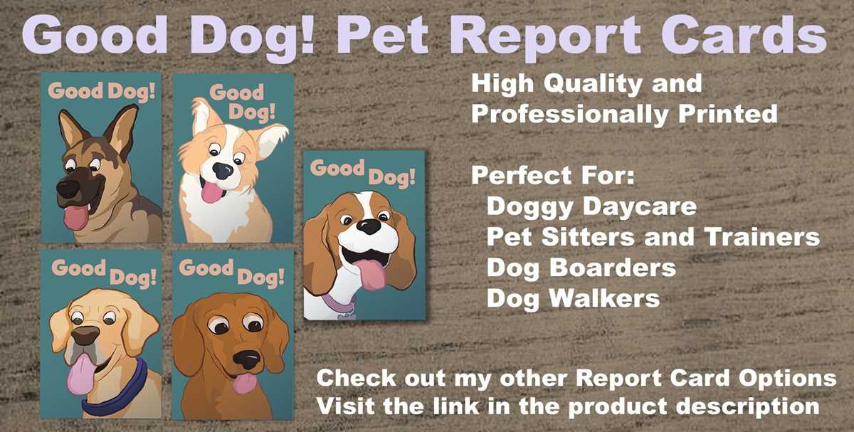 free printable dog boarding report card free printable dog boarding report card