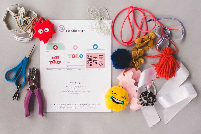 free printable luggage tags