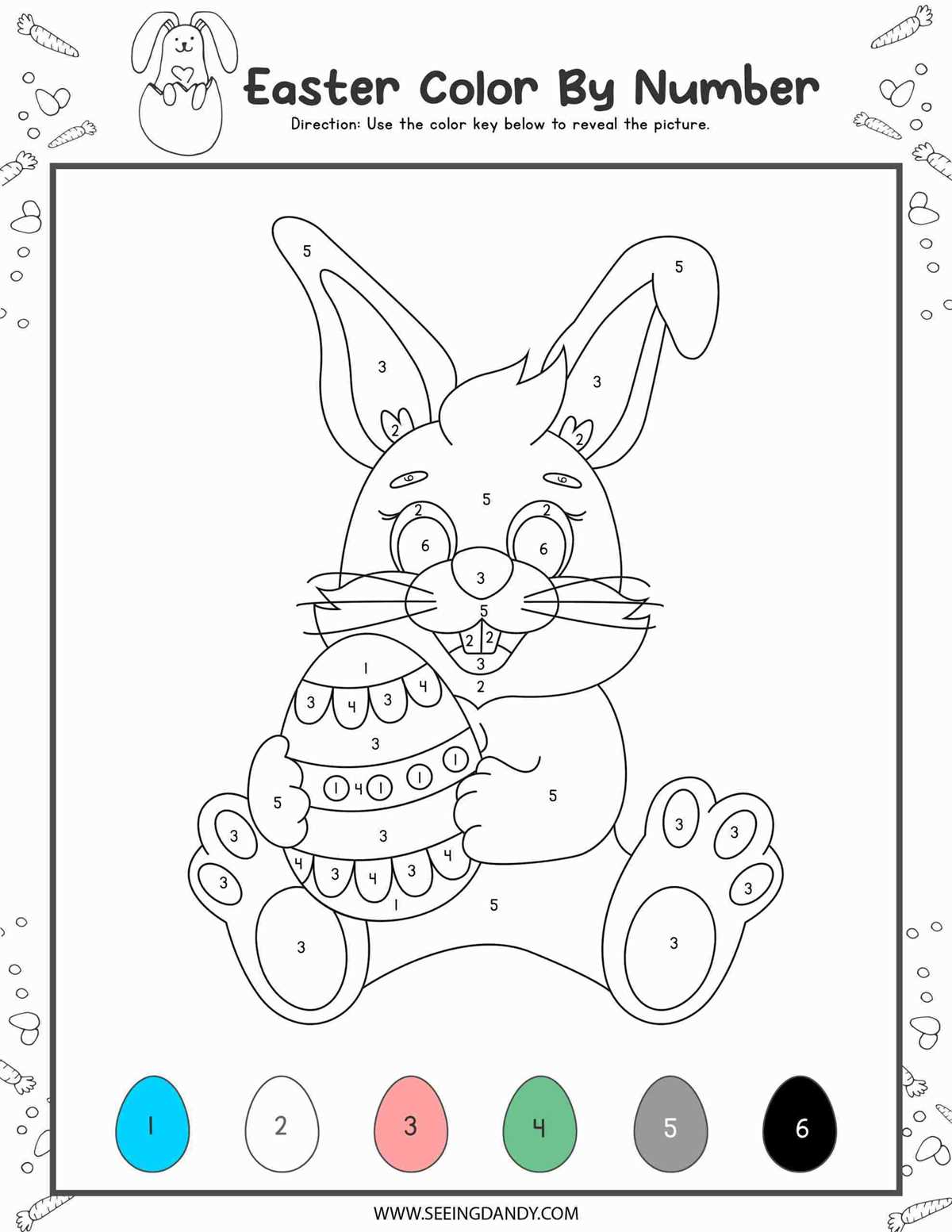 free printable paint by numbers
