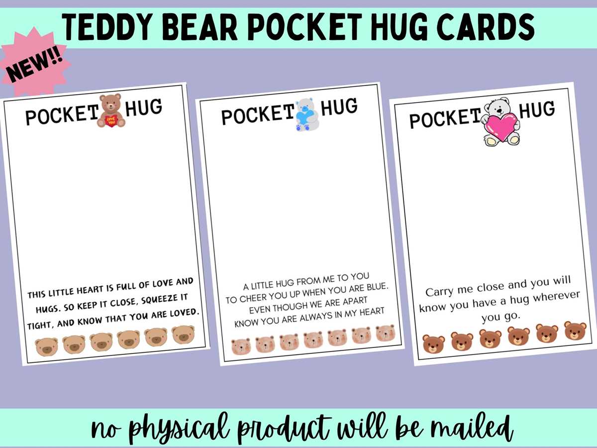 free printable pocket hug cards