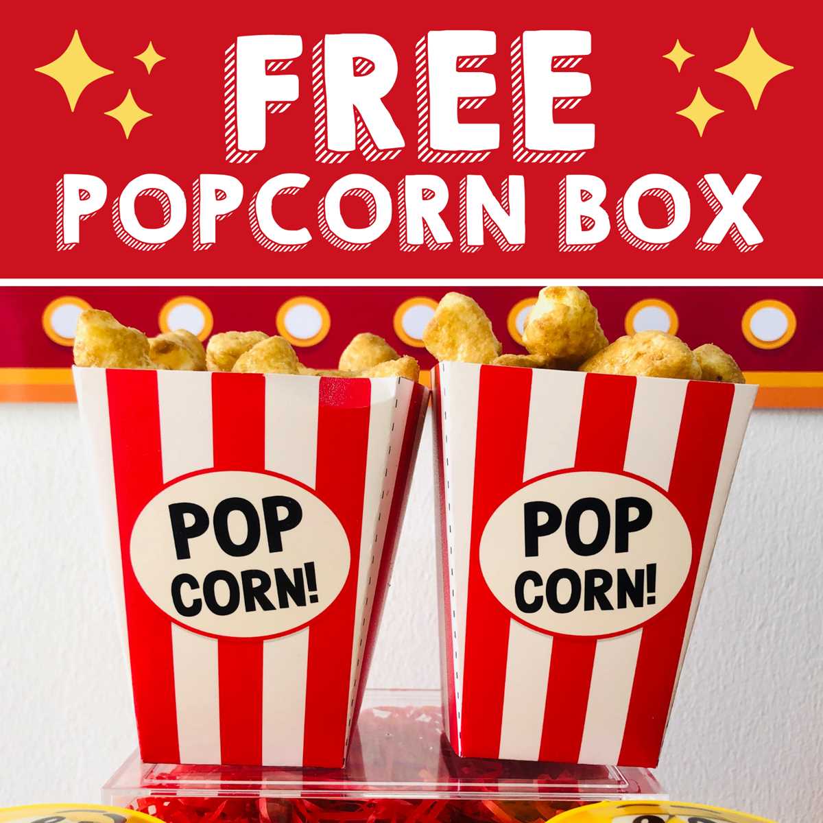 free printable popcorn sign free printable popcorn sign