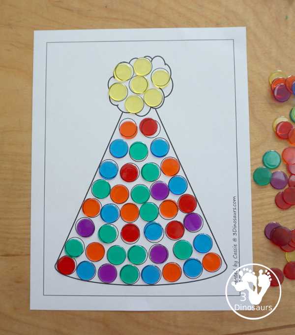 free printable printable party hat template