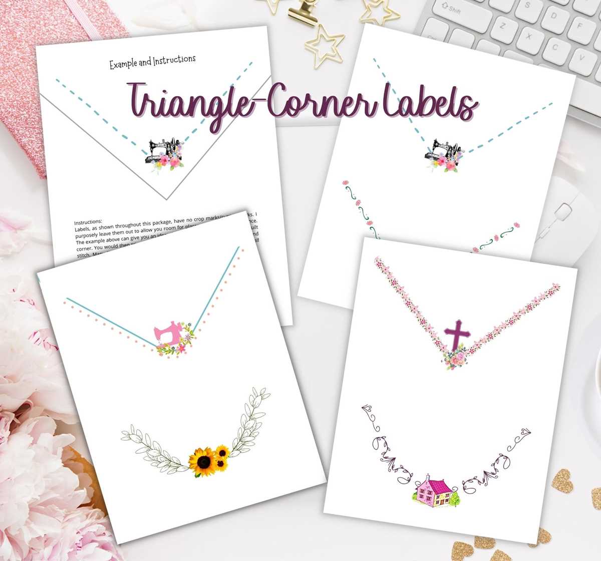free printable quilt labels