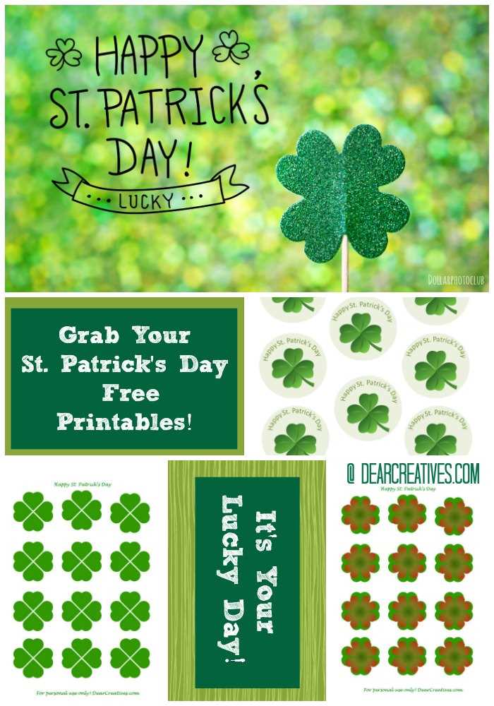 free printable st patricks day images