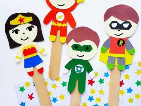 free printable superhero crafts