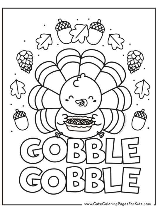free printables thanksgiving coloring pages