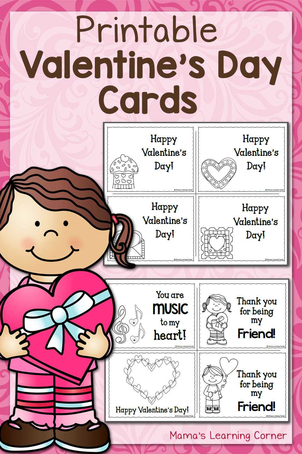free valentines printables