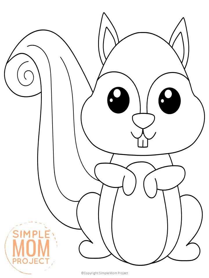 free woodland animal printables