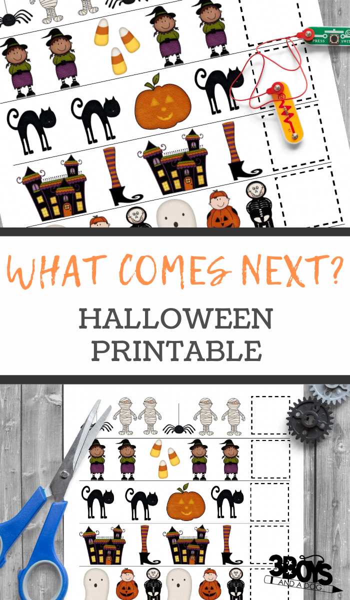 fun printable halloween activities