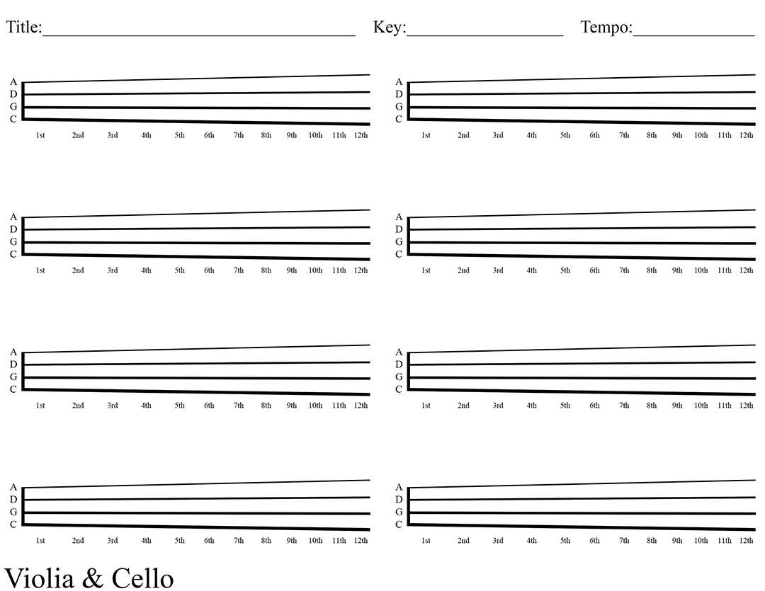 guitar chord chart blank printable