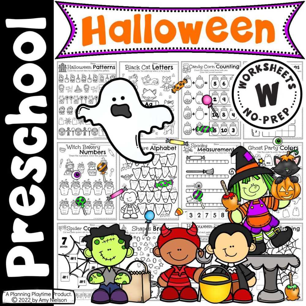 halloween activity sheets printable