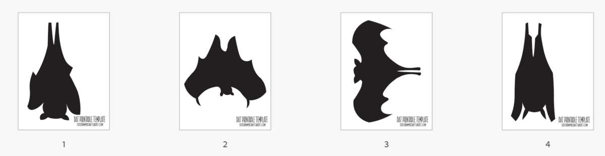 halloween printables bats