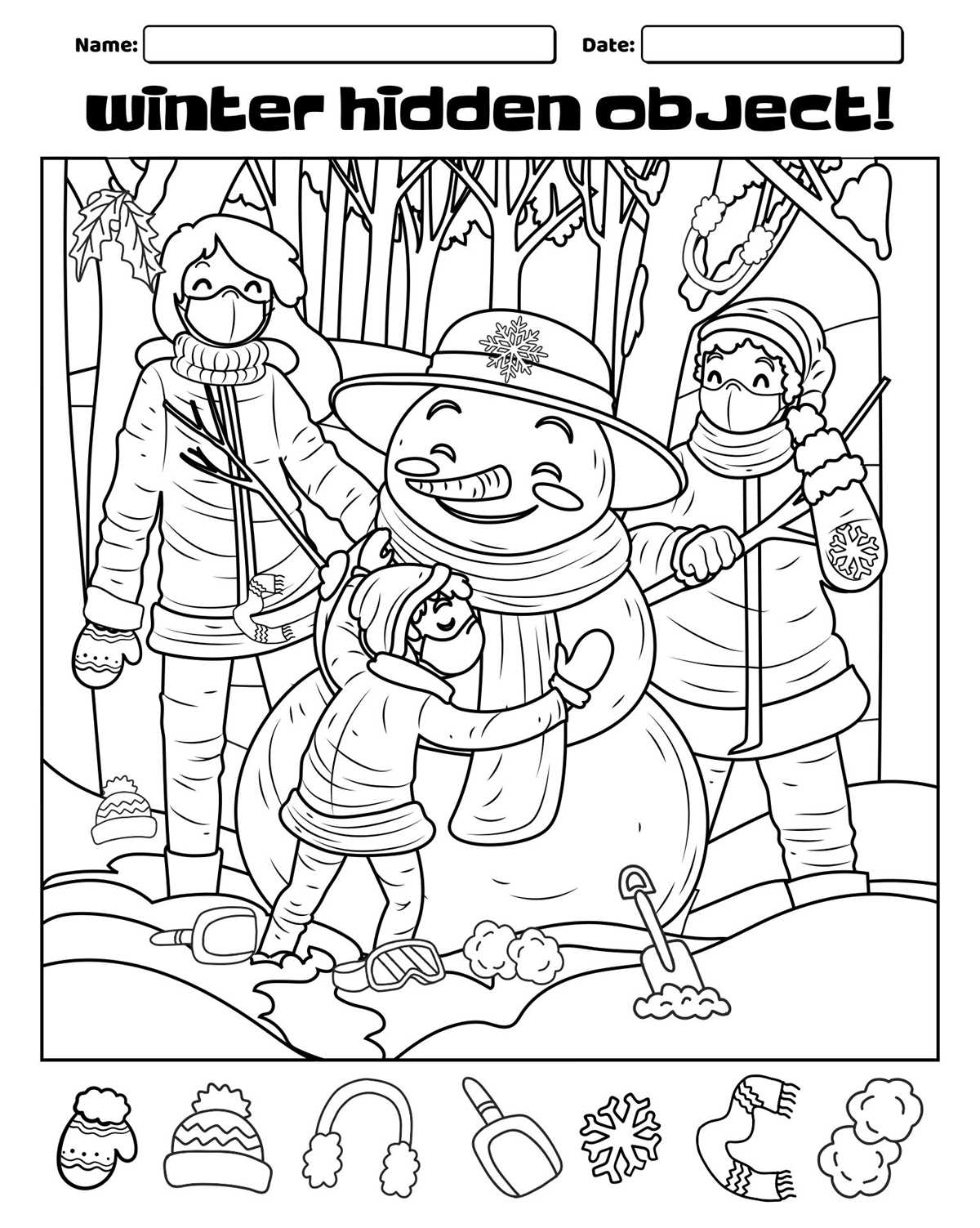 hidden object games printable