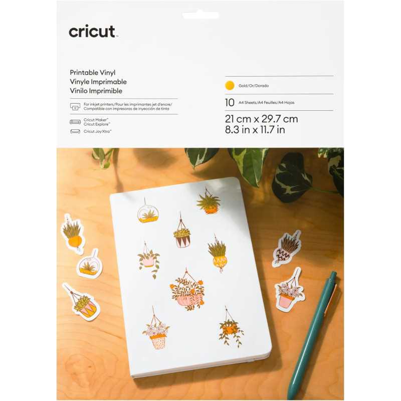 how to use cricut printable vinyl
