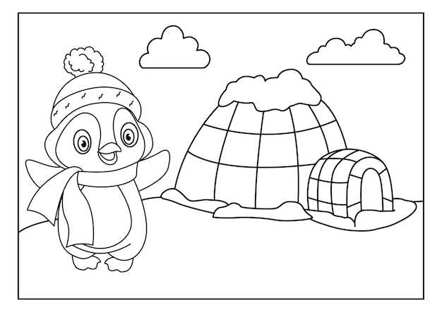 igloo printable template