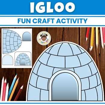 igloo printable template