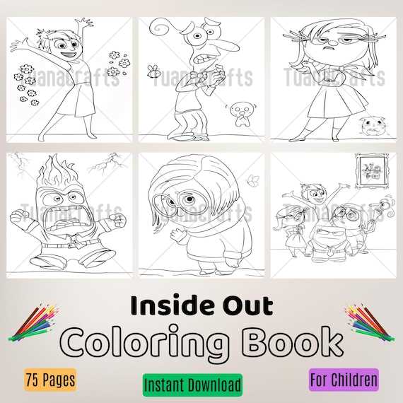 inside out coloring pages printable