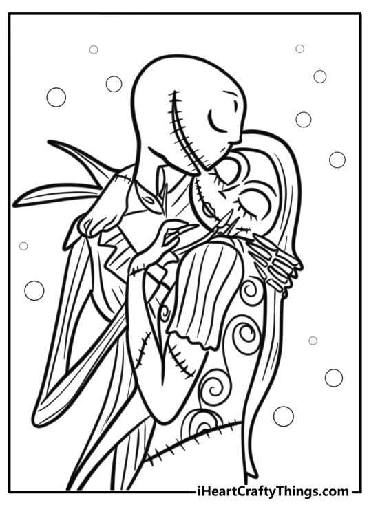 jack skellington coloring pages printables jack skellington coloring pages printables