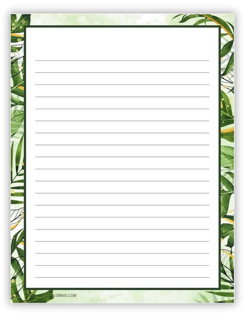 journal pages printable