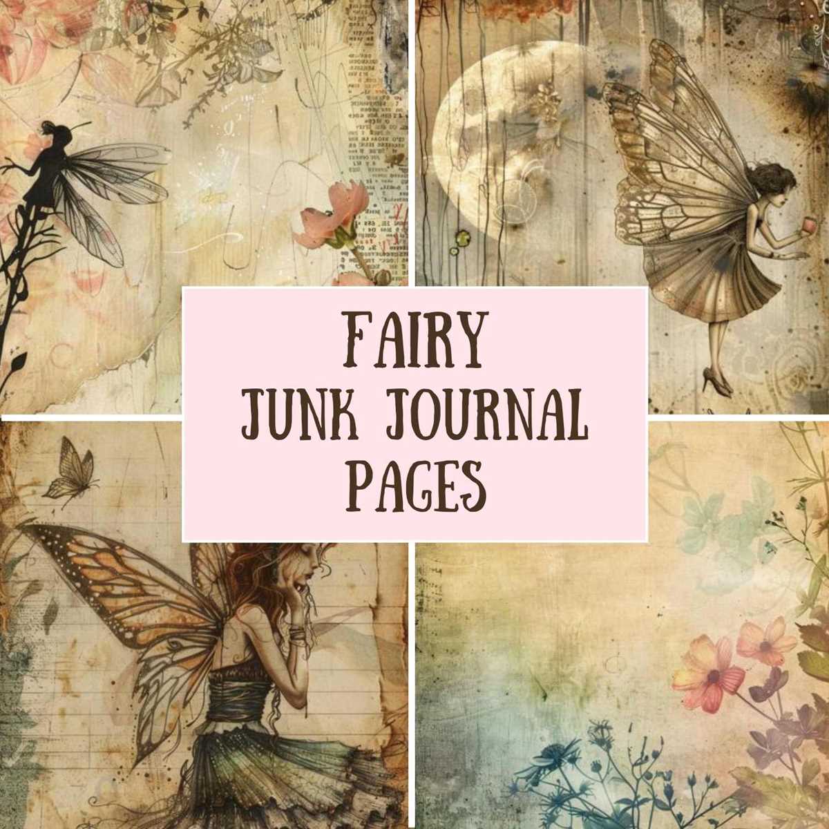 junk journal free printables