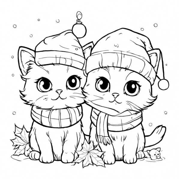 kitty coloring pages printable