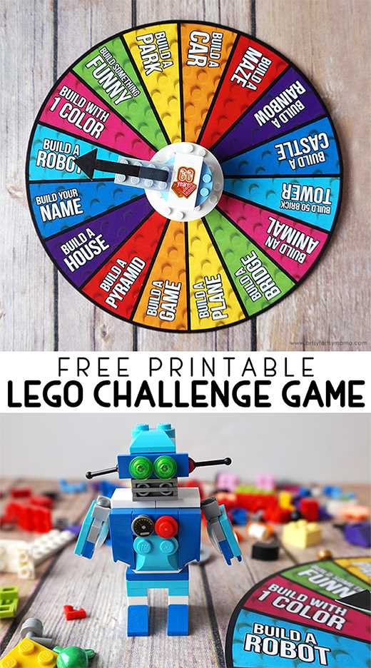 lego free printable