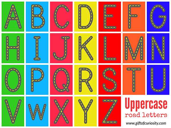 letters of the alphabet printable