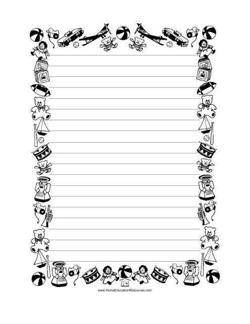 lined sheets of paper printable