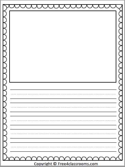 lined writing paper free printable