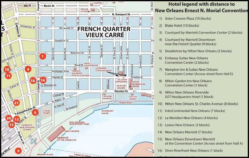 map of new orleans french quarter printable