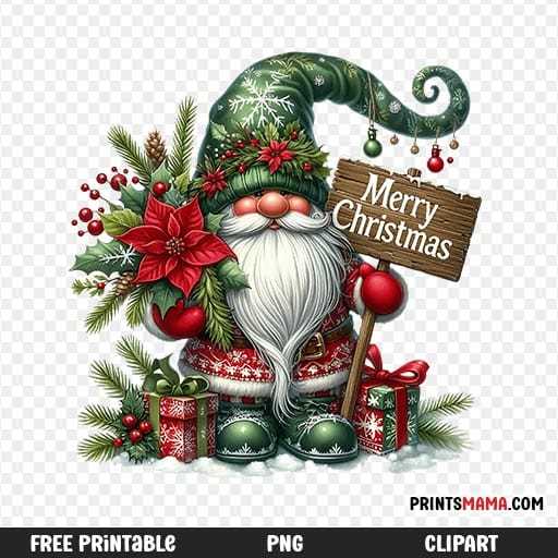 merry christmas sign printable