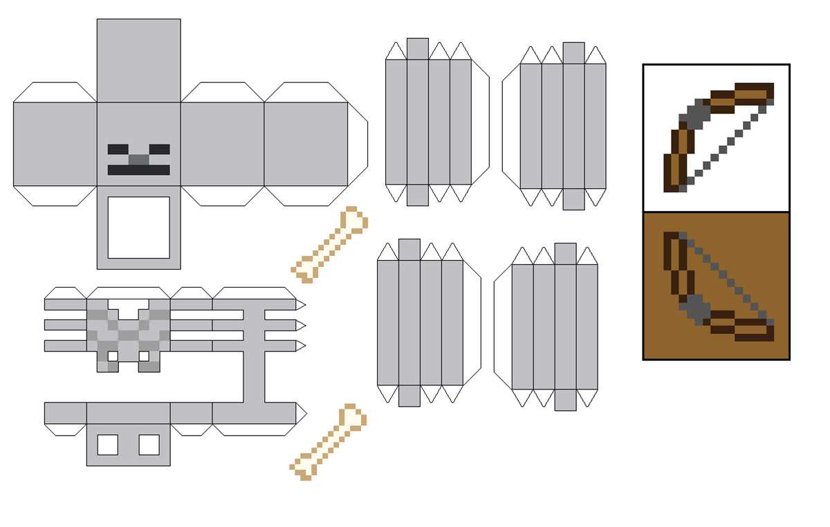 minecraft paper craft printable
