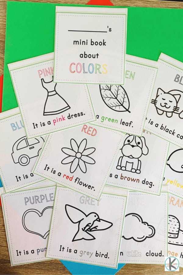 mini book printables