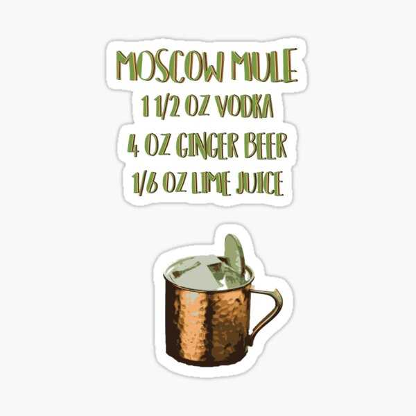 moscow mule recipe printable