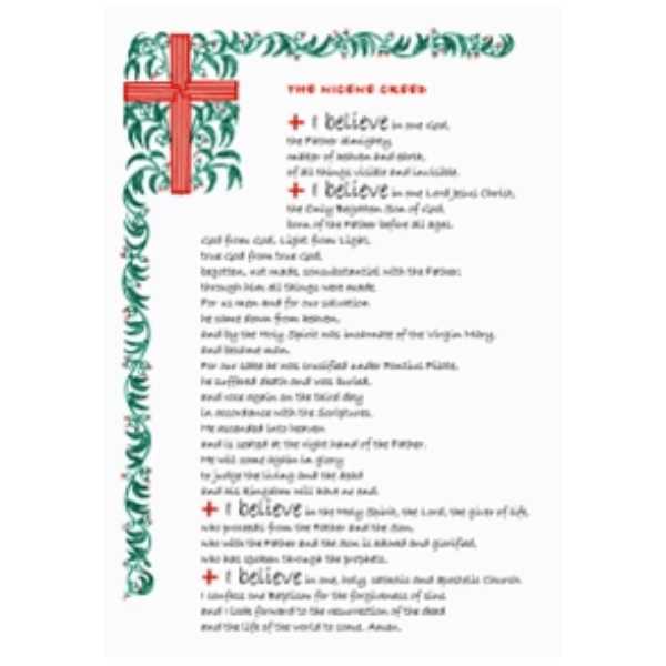 nicene creed printable