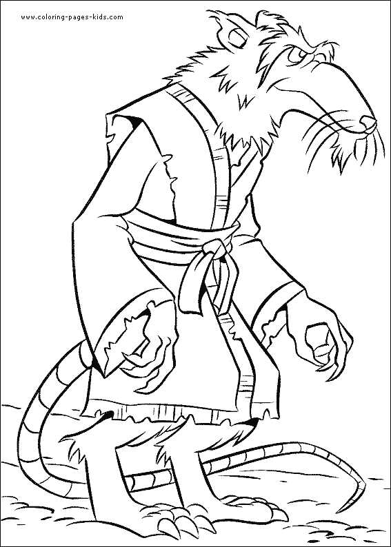 ninja turtles coloring pages printable