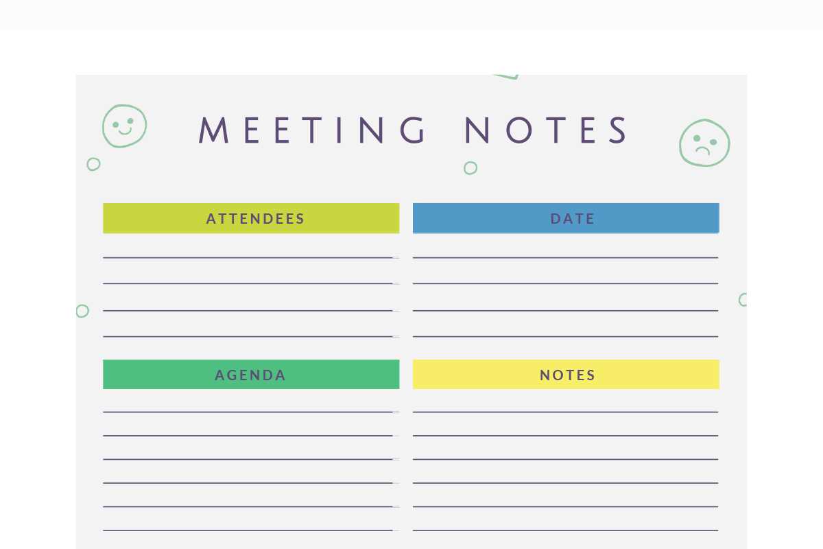 notes template printable notes template printable