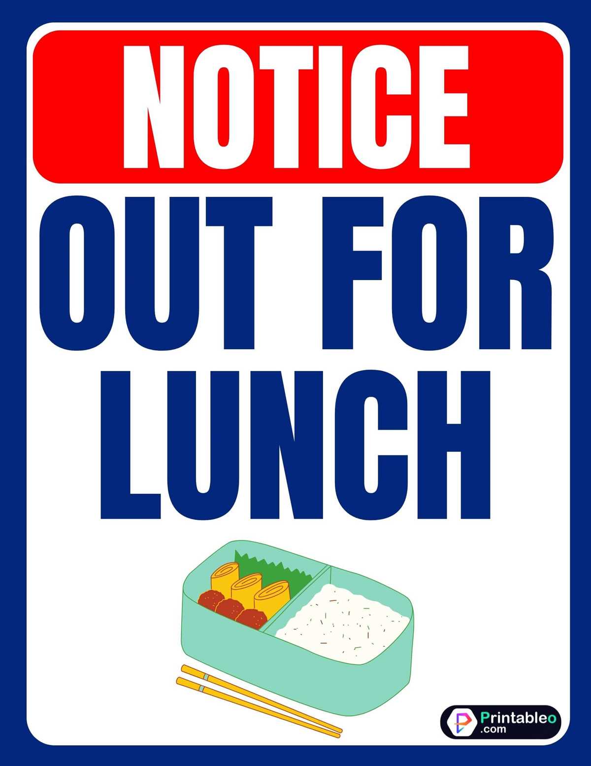 out for lunch sign printables out for lunch sign printables