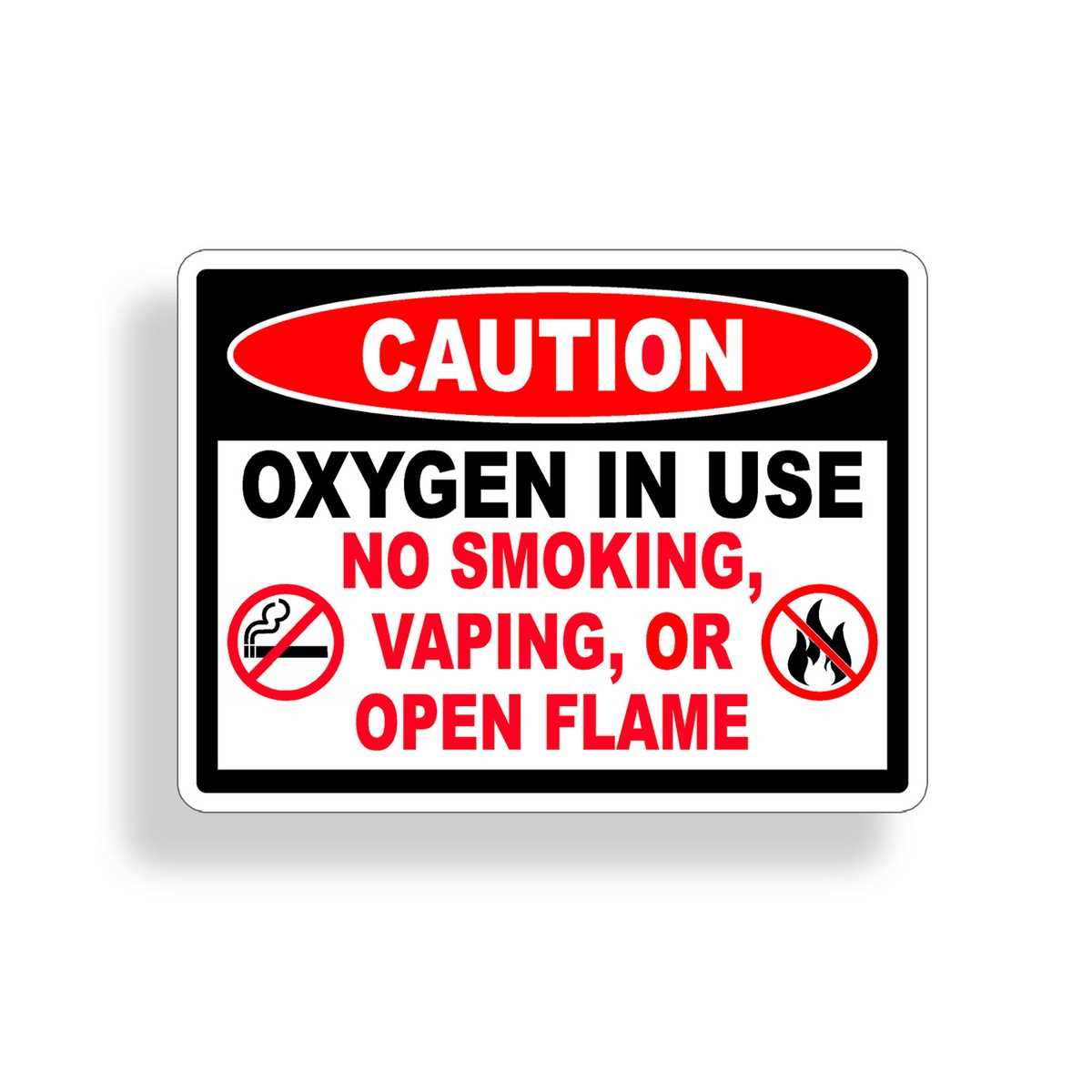 oxygen in use printable sign oxygen in use printable sign