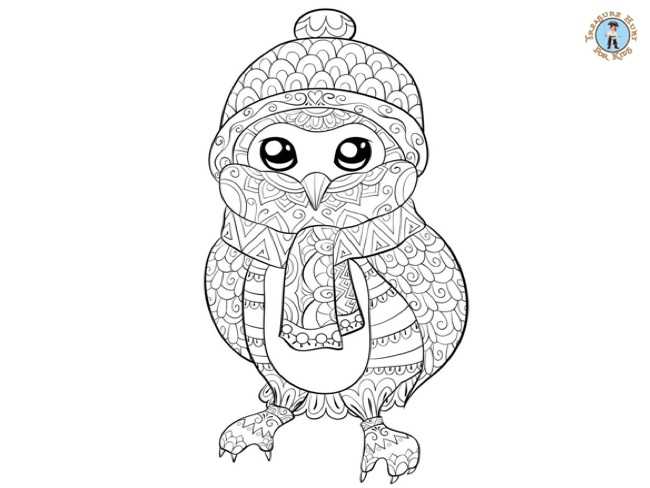 penguin coloring pages printable