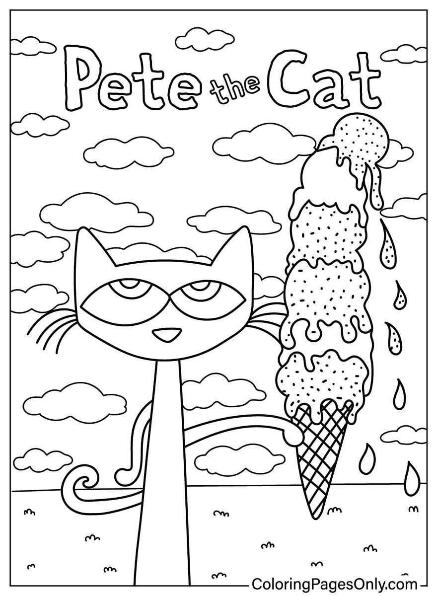 pete the cat printable