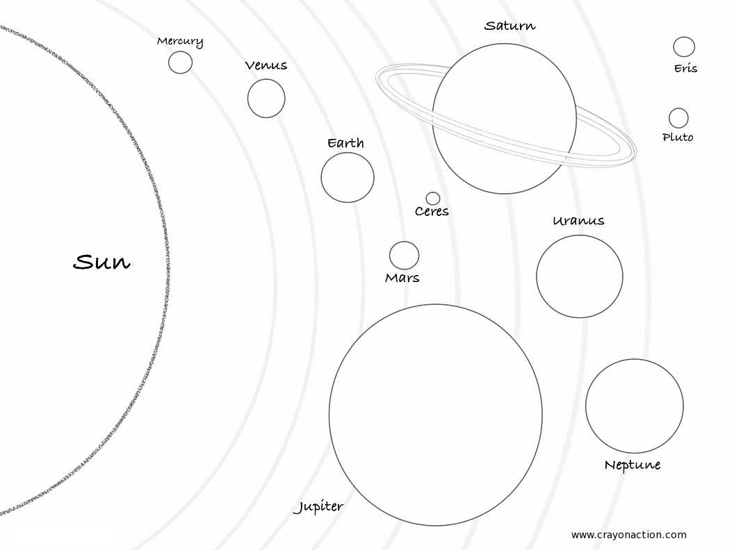 planets coloring pages printable