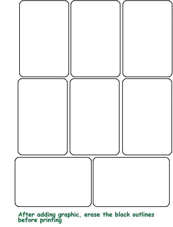 playing card printable