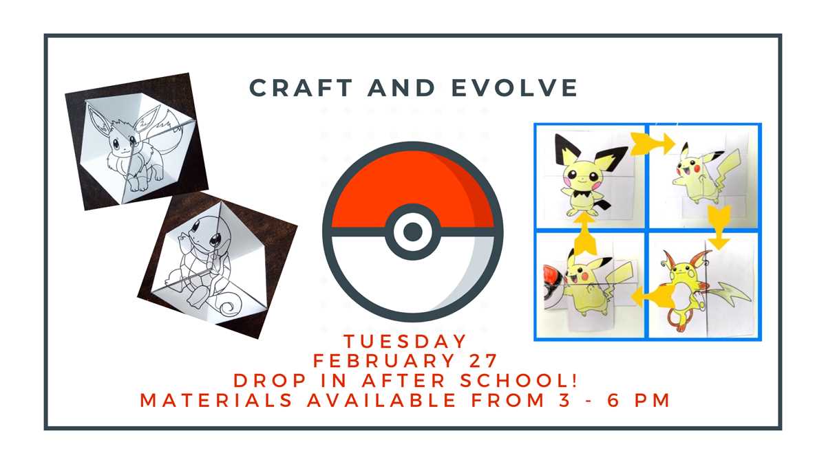 pokemon crafts printable